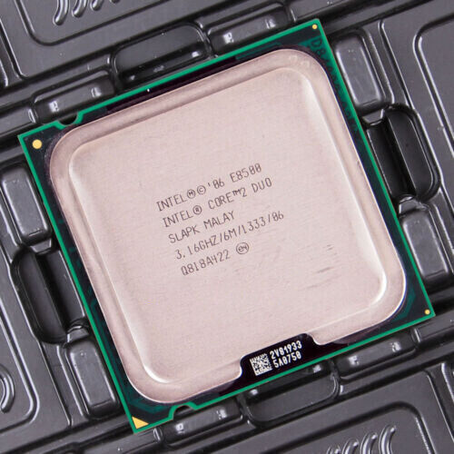 Procesador Intel Core 2 Duo E8500 3,16 GHz SLB9K AT80570PJ0876M LGA775 CPU 1333 MHz - Imagen 3 de 4