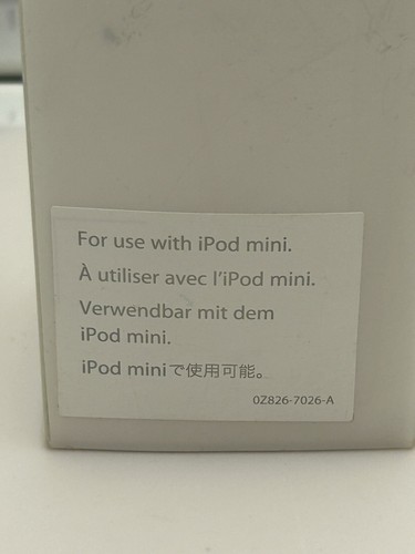 Original M9838G/A Armband for Apple iPod MINI Player grey New - Afbeelding 5 van 6