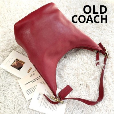 人気✨OLD COACH オールドコーチ ワンショルダーバッグ 赤 9823 人気✨OLD COACH オールドコーチ ワンショルダーバッグ 赤 9823
