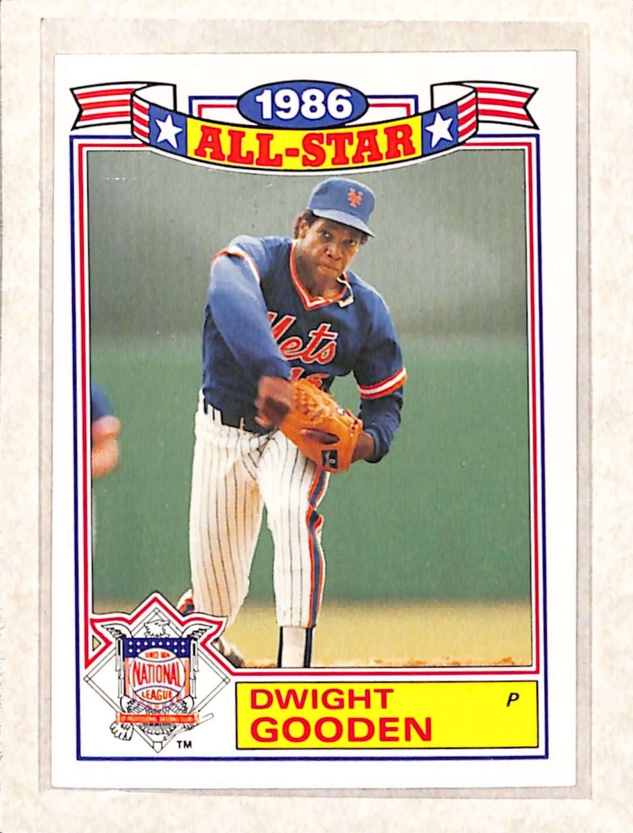 1986 Topps All Star Game Commemorative Set #10 Dwight Gooden EX | eBay