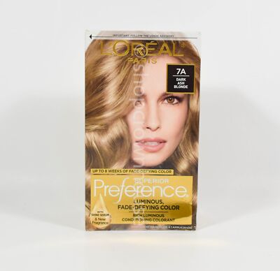 Loreal Paris Superior Preference #7A DARK ASH BLONDE - improved fragrance