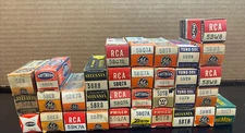 Lot of 33 Vintage Electron Tubes | 5B8 5BE8 5BK7A 5BR8 5BQ7A 5BT8 5BW8 5BZ7