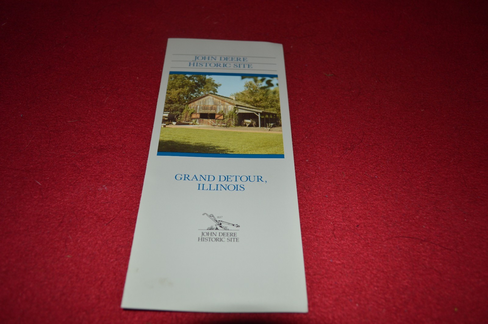 John Deere Historic Site Grand Detour Illinois For 1991 Dealer's