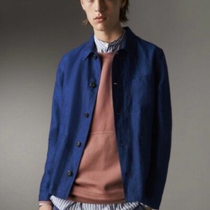 linen workwear jacket