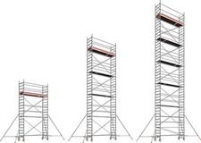 Fahrgerüst Layher Uni Standard P2 mit ausziehbaren Stützen