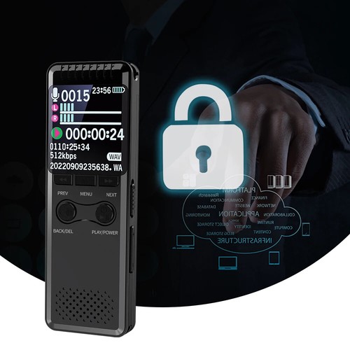 Vandlion V30C Digital Voice Recorder Portable Recorder HiFi 64G Audio Recording - Picture 5 of 7