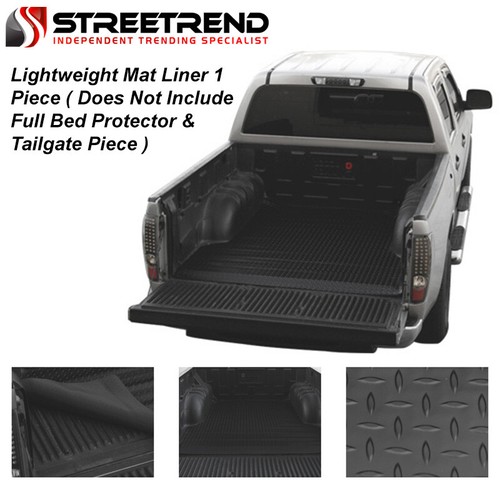 For 20042014 Ford F150 6.5 Ft 78" Cab Rubber Truck Bed Trunk Floor Mat