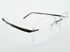 Silhouette 5416 Eyeglasses FRAMES 6055 Titan Brown ..[]19-140 Bronze K220