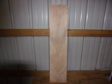 1 PC HARD MAPLE LUMBER WOOD KILN DRIED BOARD 36 5/8"X 8"X 5/8" LOT 2328V FLAT