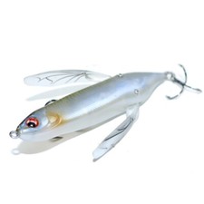 1PCS Topwater Pencil Lure 80mm Dragonfly Crankbait Buzzbait Metal Fishing Baits