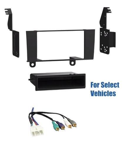 Metra 99-8156 Single DIN Radio Install Dash Kit & Wiring Harness For Lexus LS400 (1993-1994) With Factory Amp