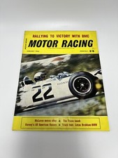 British Motor Racing Magazine January 1966 Dan Gurney Eagle Factory BMC Rally