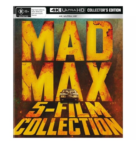 Mad Max 5-Film Collection 4K Ultra HD Collector's Edition BRAND NEW* Region B AU - Picture 4 of 4