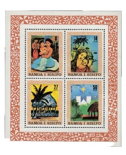 Arte, artista estampillas de Samoa (1962-presente)