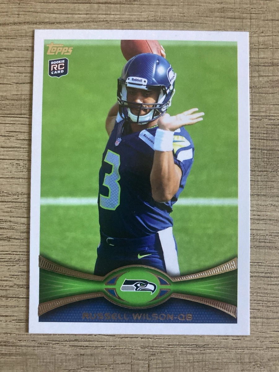 Russell Wilson Rookie Football Cards for sale | eBay