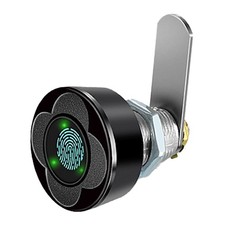 Aluminum Alloy Fingerprint Lock for Various Drawer Types with USB Charging