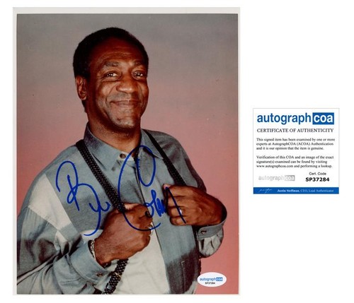 Bill Cosby "The Cosby Show" AUTOGRAPH Signed 'Cliff Huxtable' 8x10 Photo ACOA