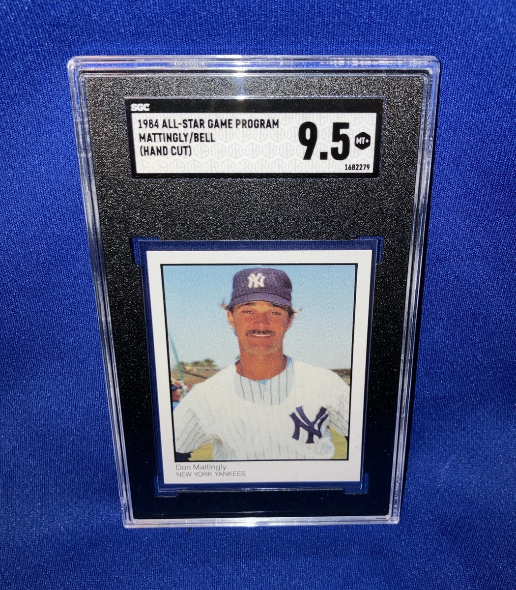 Don Mattingly Baseball Grade 10 Sports Trading Cards & Accessories