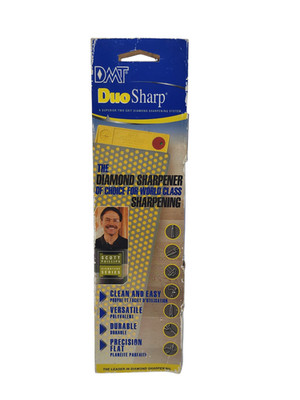 DMT Duo Sharp Bench Stone W8FCNB Measures 8'' x 2 5/8''. Double sided, diamond two