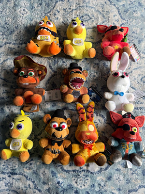 Funko FNAF Five Nights at Freddy's Plush Lot of 10