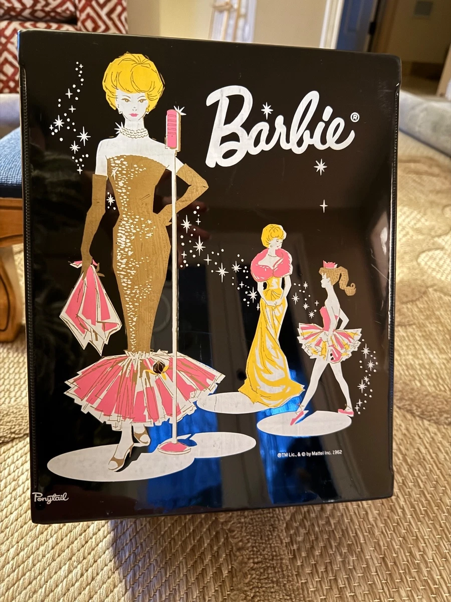 お値下げバービー 1961年 ビンテージ ドールケース 収納ケース黒 お値下げバービー 1961年 ビンテージ ドールケース 収納ケース黒