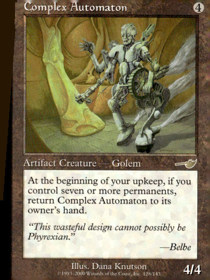 Nemesis #128 Complex Automaton