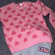 Girl Outfit Size 14 Euc Sweater And Jeans Set Zunie Girl And Limited Too Jeans