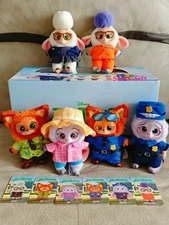 Authentic MINISO Zootopia Series Blind Box doll Vinyl Plush Pendant Figure Gift