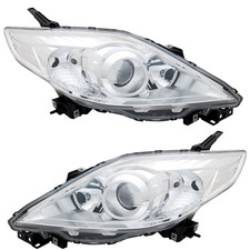 Scheinwerfer Set für Mazda 5 CR19 2008- Chrom H7 HB3 mit LWR Stellmotor Neu