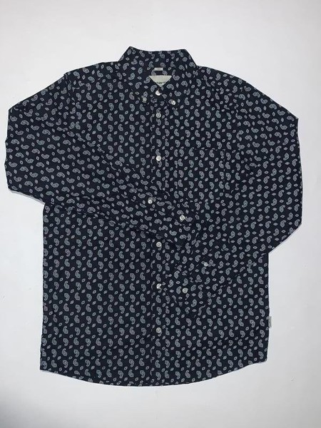 Men Carhartt WIP Shirt Black Cotton 38 / M / 46 #ZJ0