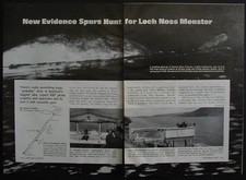 Loch Ness Monster 1966 article "New Evidence Spurs Hunt for Loch Ness Monster"