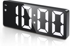 Digital Alarm Clock Led Clock For Bedroom Electronic Desk Clock W Type-c Port Digital Alarm Clock Led Clock For Bedroom Electronic Desk Clock W Type-c Port