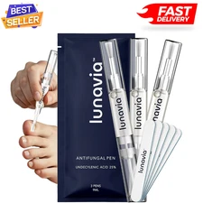 Lunavia Antifungal Pen – 25% Undecylenic Acid, Toenail Fungus Treatment Extra...