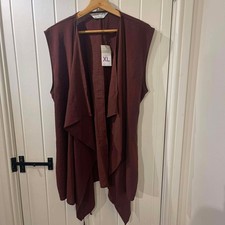 Primark Sleeveless Waterfall Cardigan XL BNWT