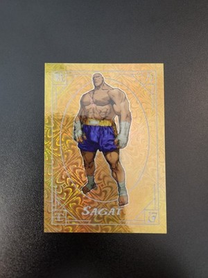 2025 Cardsmiths Street Fighter Alpha Sagat #09 Typhoon Holofoil Parallel