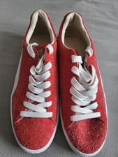 PUMA SCAMOSCIATO ROSSO 'ANGORA SUEDE' SENZA SCATOLA. UK TAGLIA 7 **MADE IN JAPAN** RARO