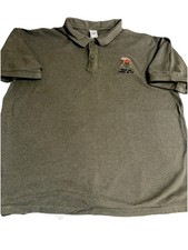 VTG 2001 WARNER BROS LOONEY TUNES YOSEMITE SAM EMBROIDERED MEN'S POLO SHIRT XXL