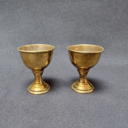 Petit Gobelet Ancien Laiton -