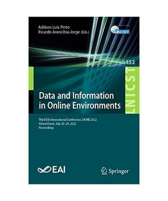 Data and Information in Online Environments: Third EAI International Conference,