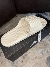 Adidas Hombre Adissage 360REC Slides Talla M11 - W12 - Off White JQ8057