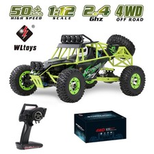 Wltoys 12427 1/12 Scale 50KM/H 2.4G 4WD Electric Brushed Crawler RTR RC Car Gift