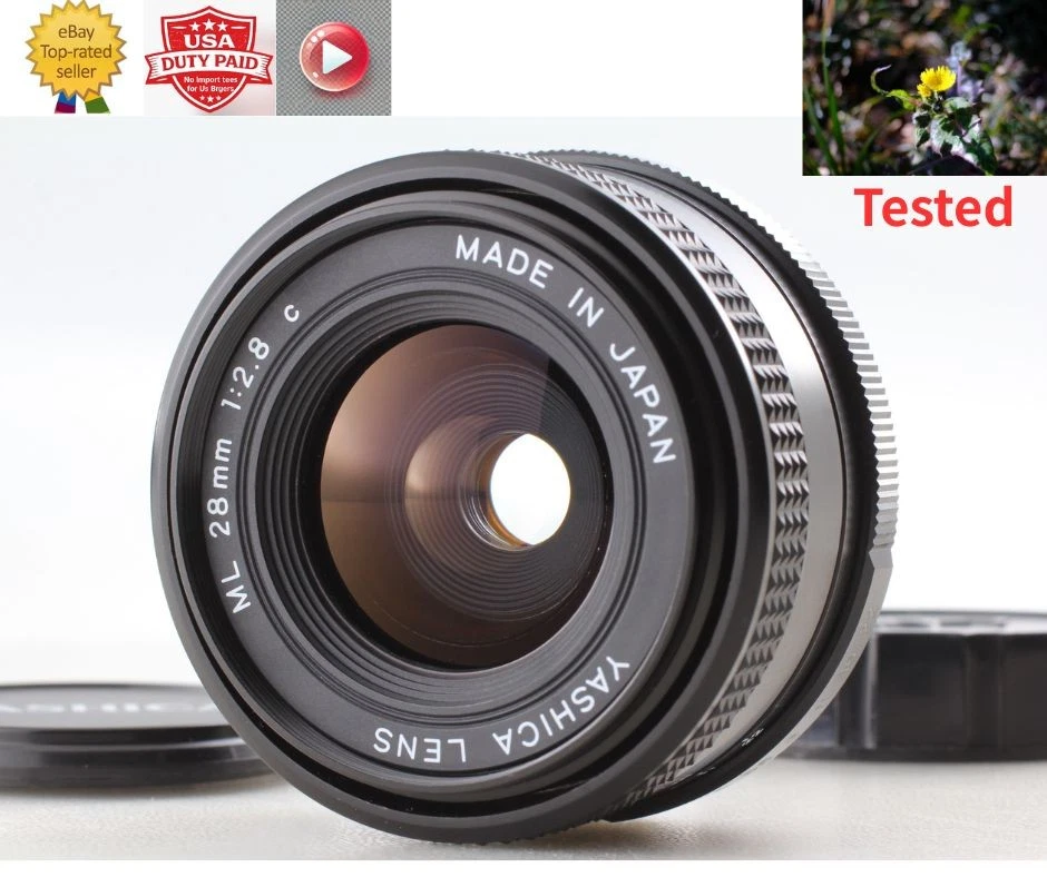 Yashica f/2.8 Camera Lenses 28mm Focal for sale - eBay