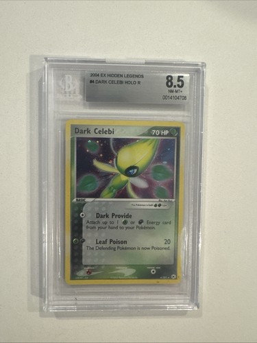 Dark Celebi graded BGS 8.5 for sale on eBay