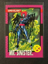 1992 Impel Marvel X-Men Super Villains Mr. Sinister 42 NM/LP