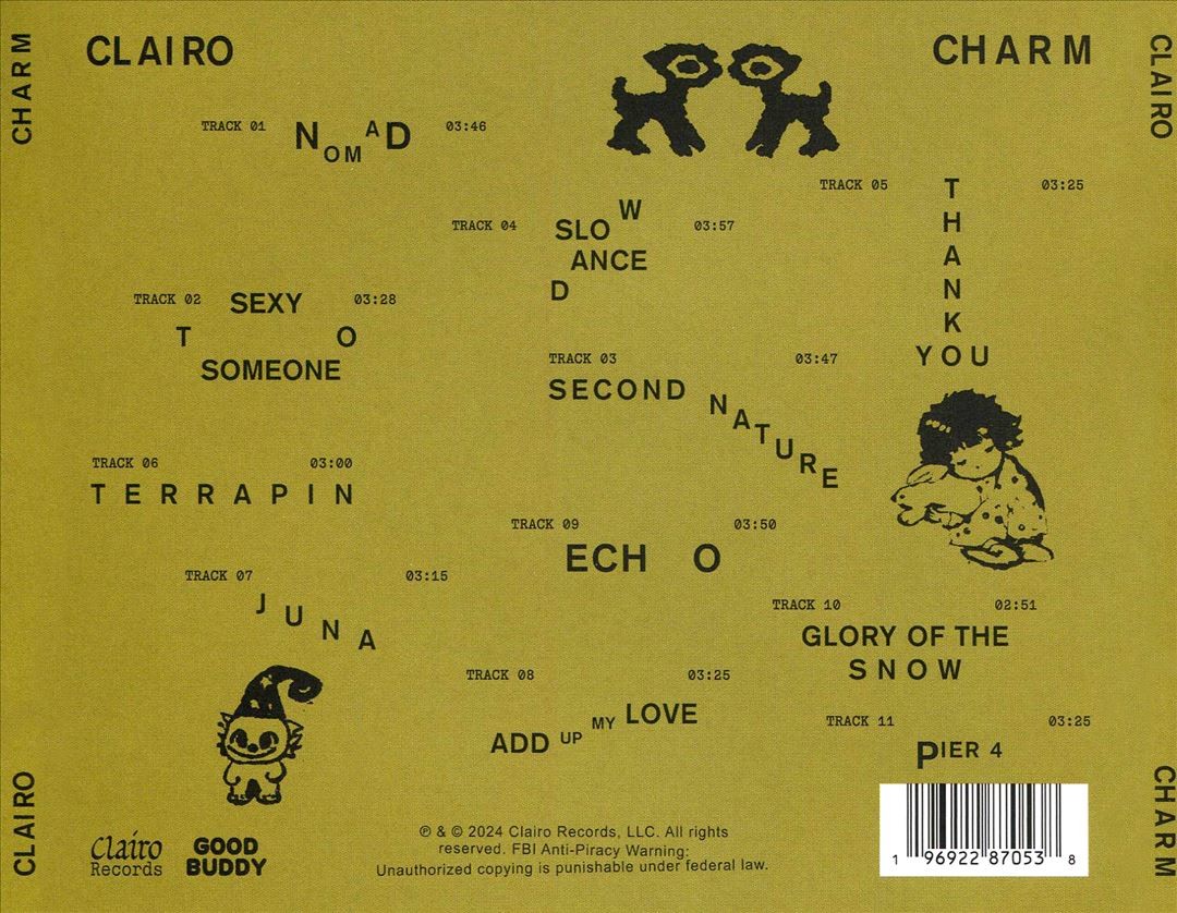 CLAIRO CHARM NEW CD 196922870538 | eBay