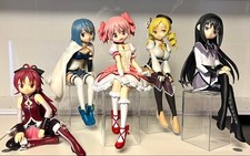 Madoka Magica Rebellion Story Figure Set of 5 Authentic Collectible Anime Japan