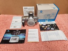 Konica Minolta Maxxum 50 Camera 35mm Minolta Maxxum 50 Camera w/ Box Gray ESTATE