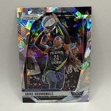 2024 Prizm Arike Ogunbowale SILVER ICE SP #28 WNBA Dallas Wings Panini