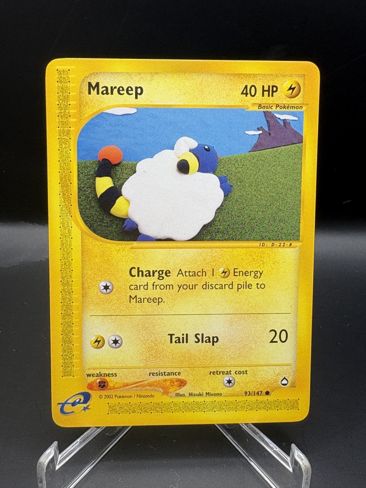 Pokemon Aquapolis - Mareep 93/147 Non Holo NM