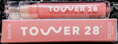 Tower 28 ShineOn Milky Lip Jelly - Coconut - 3.9ml/ 0.13 fl OZ NIB FREE SHIP 